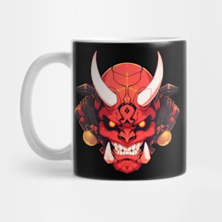 Blazeclad Oni Warrior Mug